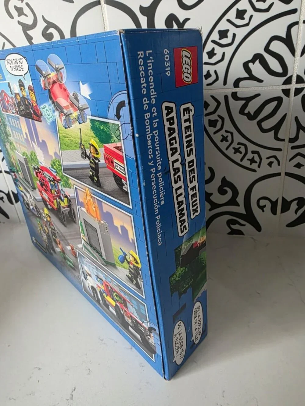 LEGO CityLEGO City 60319 Fire Rescue & Police Chase 295 Pieces New Sealed